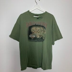 Vintage Harley Davison wolf tee